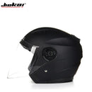 Casque Moto et Vélo Électrique 4 Saisons - Double Visière Racing Demi-Jet