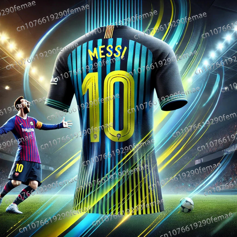 Maillot de Football Concept "Messi" | Édition Exclusive 2024 – Enfants & Adultes