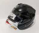 Casque Noir Brillant Semi-Ouvert d'été - SZ-Ram3 - Moto & Scooter