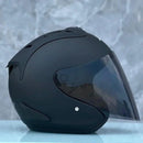 Casque Noir Mat Semi-Ouvert d'été - SZ Ram 4 - Moto & Scooter & Cross