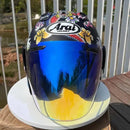 Casque Dragon Oriental Mat - VZ-RAM - 3/4 ouvert pour l'été