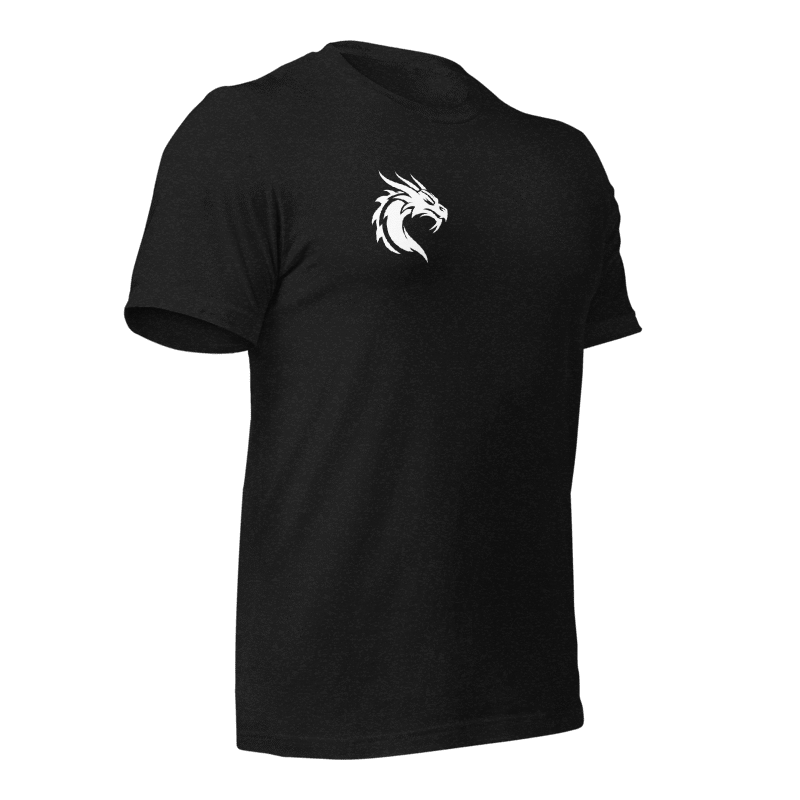 Tee-shirt noir dragon