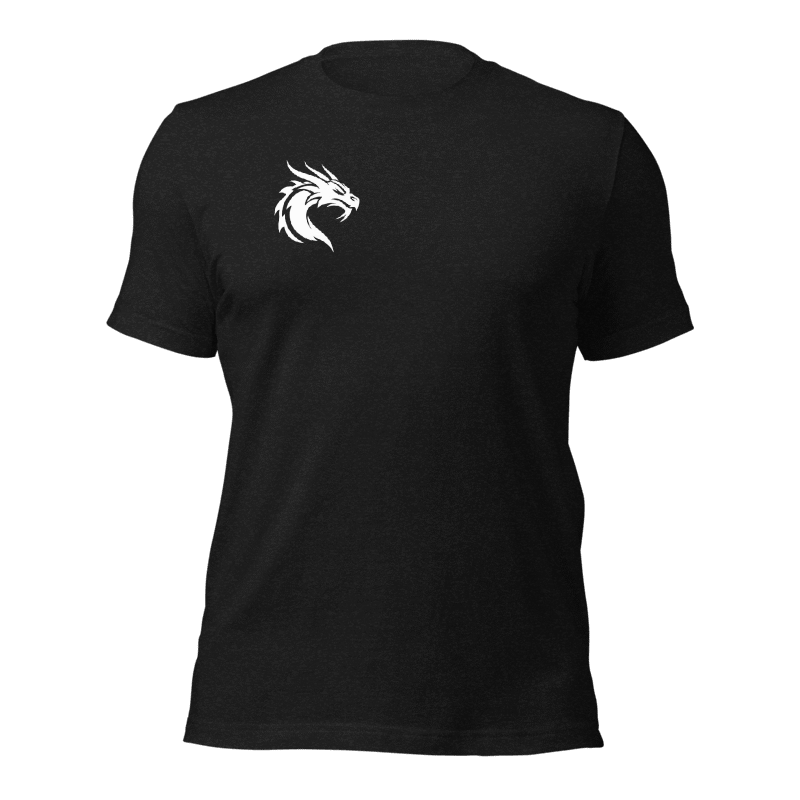 Tee-shirt noir dragon